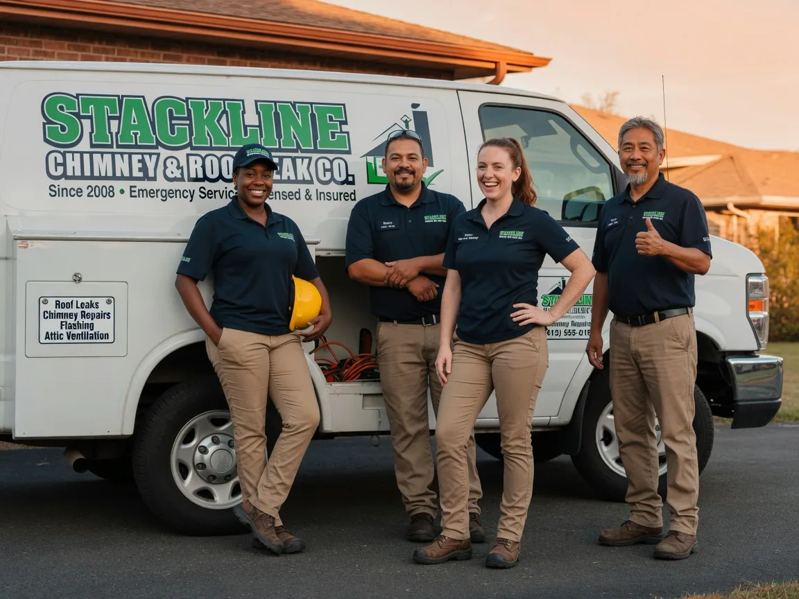 Chimney flashing repair company in Limington, ME